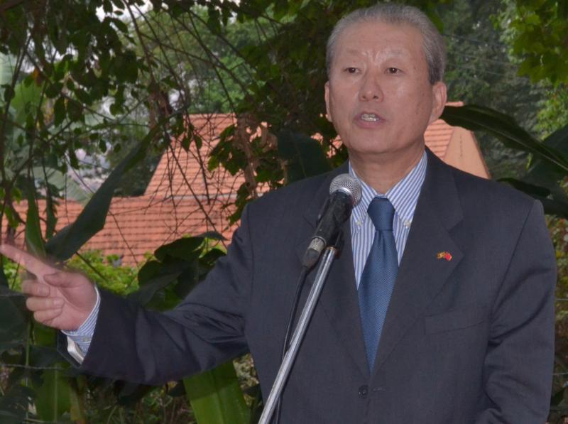 Ambassador Zhao Yali delivers his remarks