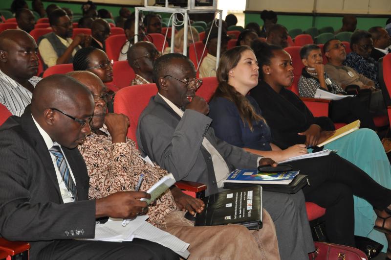 A section of participants listening to the proceedings 