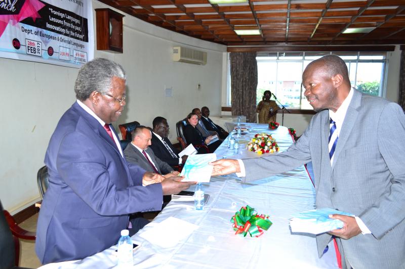 Former Makerere University Deputy Vice Chancellor Finance and Administration, Prof. Tickodri-Togboa, graced the occasion