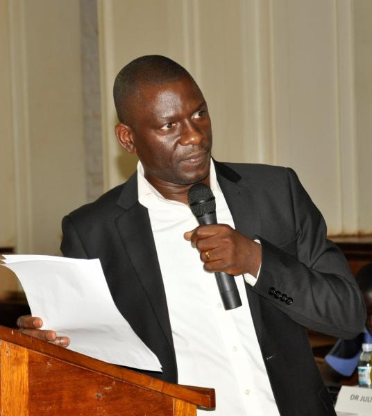 The Lead Judge, Dr Julius Kikooma
