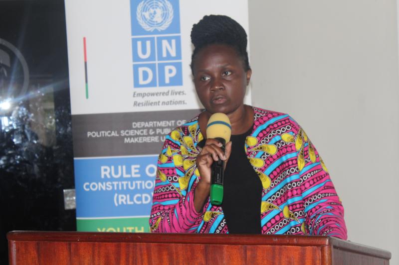 Ms Anette Mpabulungi -Wakabi from UNDP