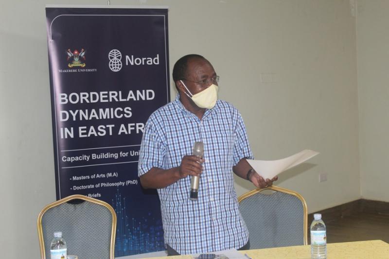Dr Fred Bateganya moderated the seminar