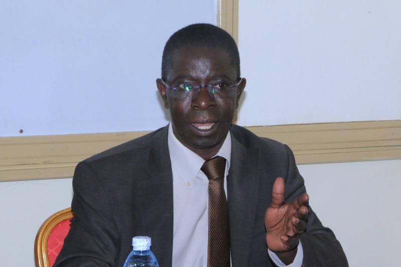 Outgoing Principal, Prof. Edward K. Kirumira