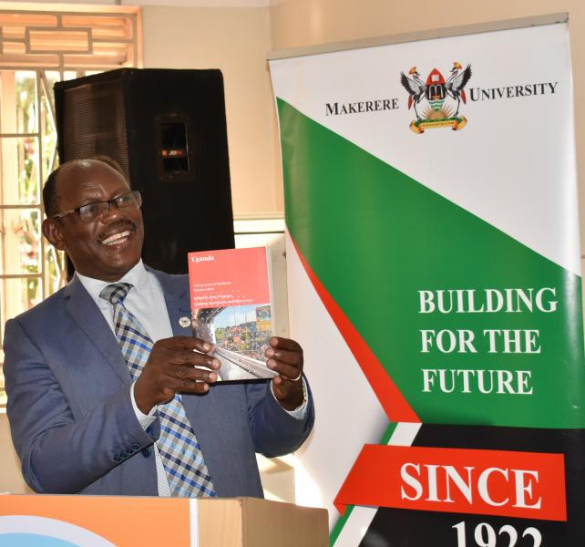 Prof. Nawangwe launched the book
