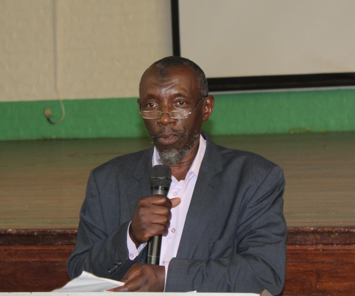 Prof. Kiyimba delivered the keynote 