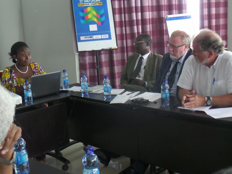 Ruth Birungi, M.A student, Makerere University, presented a paper on child migrants
