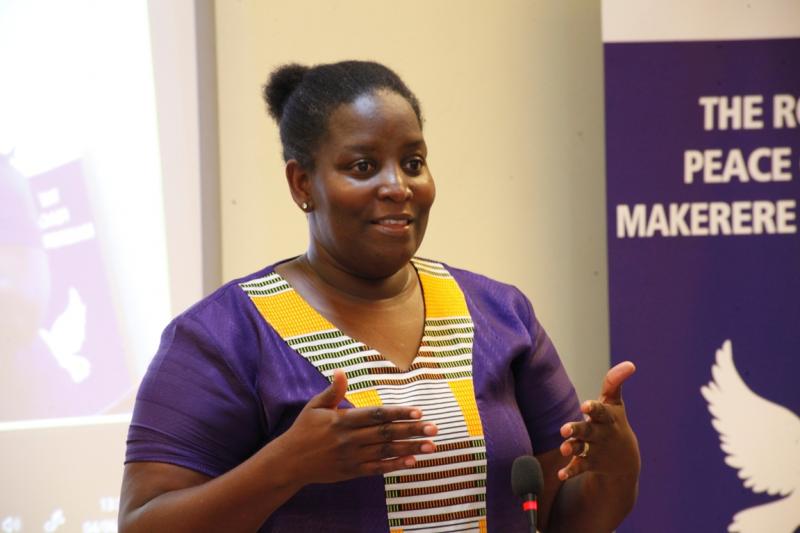 Dr Helen Nambalirwa Nkabala represented Mak-RIF