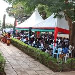  A section of freshers being entertained by PAF students