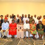 Finance  and Academic  Board members in group photo after the  acdemic session at Hilton Garden Hotel