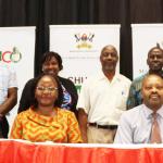 Presenters and members of CHUSS management in a group photo after the orientation